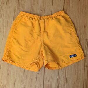 Patagonia Men's Orange/Yellow Shorts